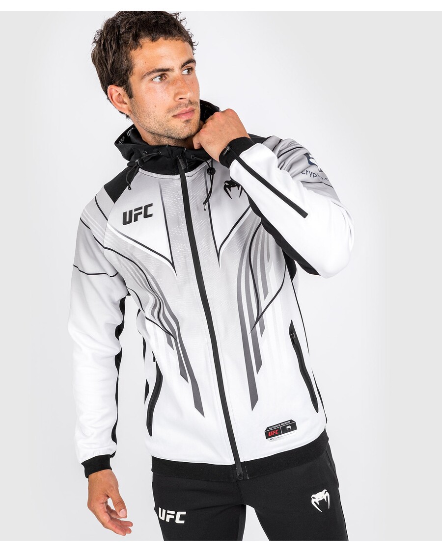 UFC Venum Authentic Fight Night 2.0 Kit by Venum Men's Walkout Hoodie - White