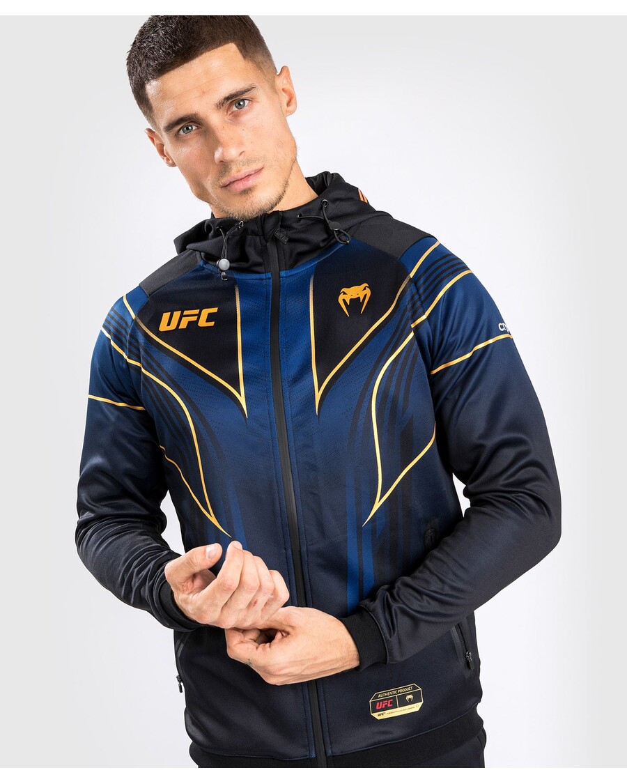 UFC AUTHENTIC FIGHT NIGHT 2.0 KIT BY VENUM MEN'S WALKOUT HOODIE - Midnight Edition - Champion