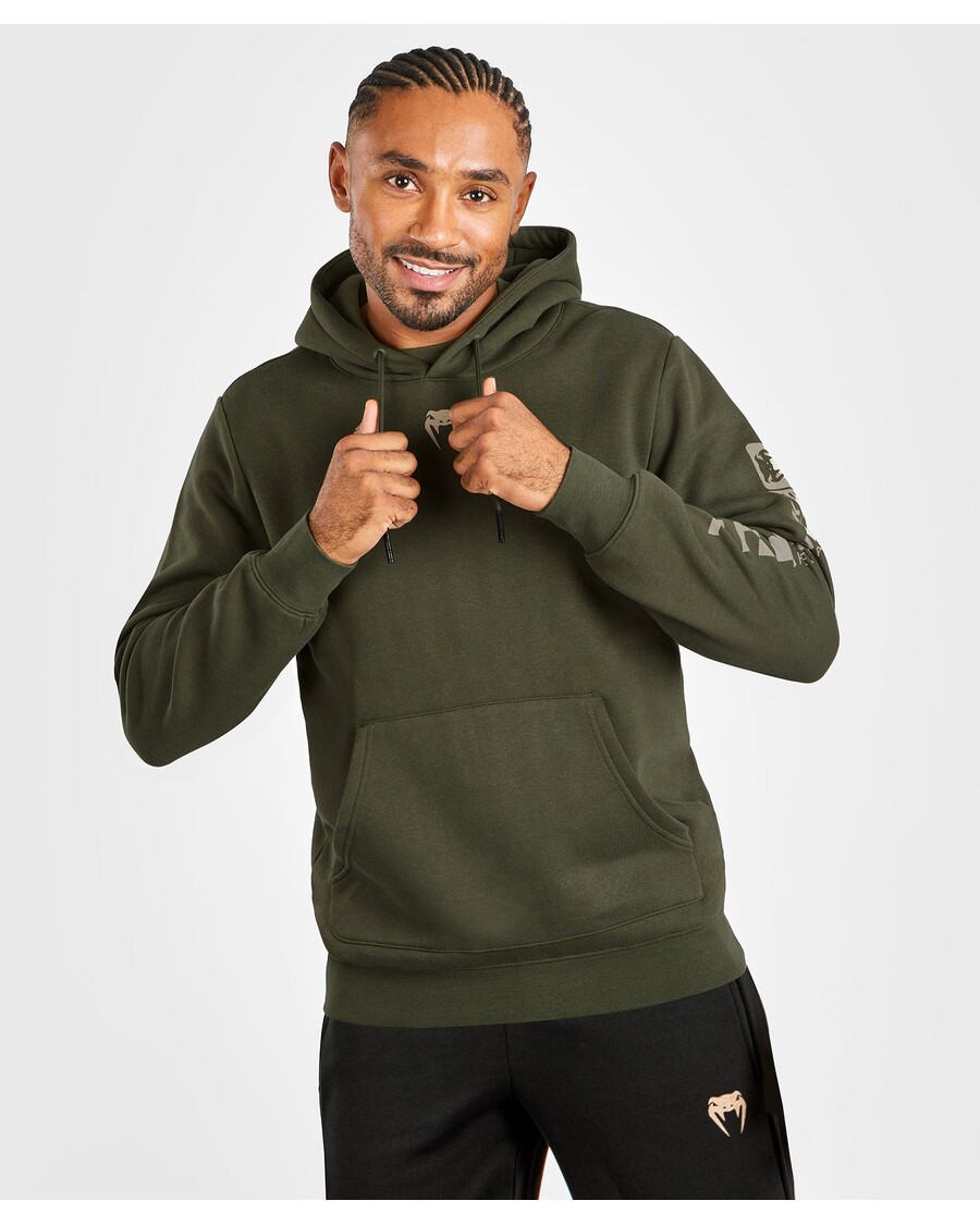 UFC Adrenaline by Venum Fight Week Men’s Pullover Hoodie - Khaki