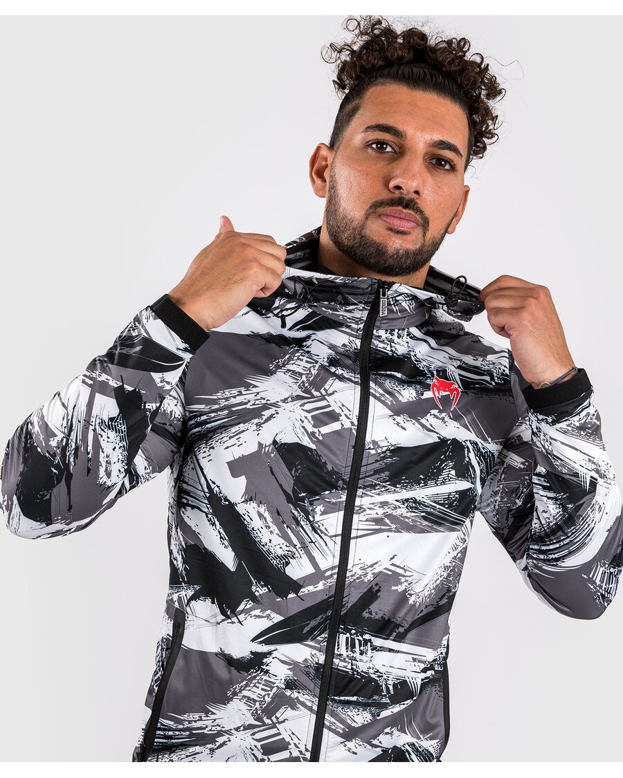 Venum Electron 3.0 Hoodie - Grey/Red