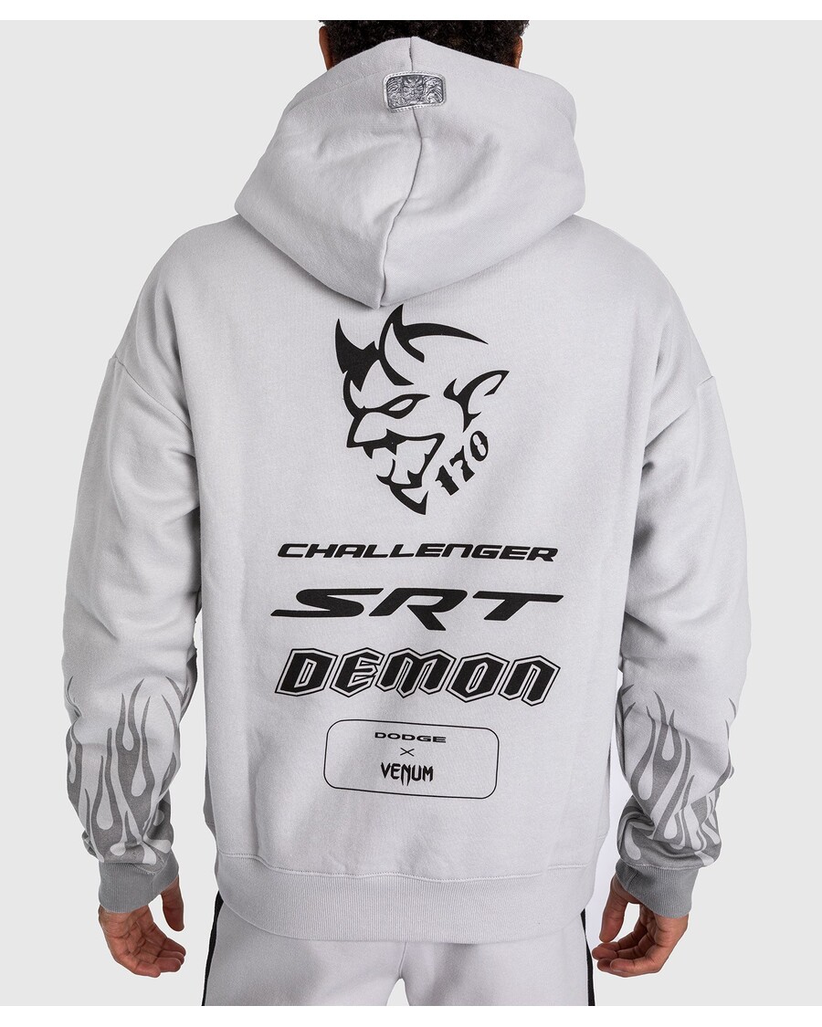 Venum x Dodge Challenger SRT Demon 170 Pullover Hoodie - Grey