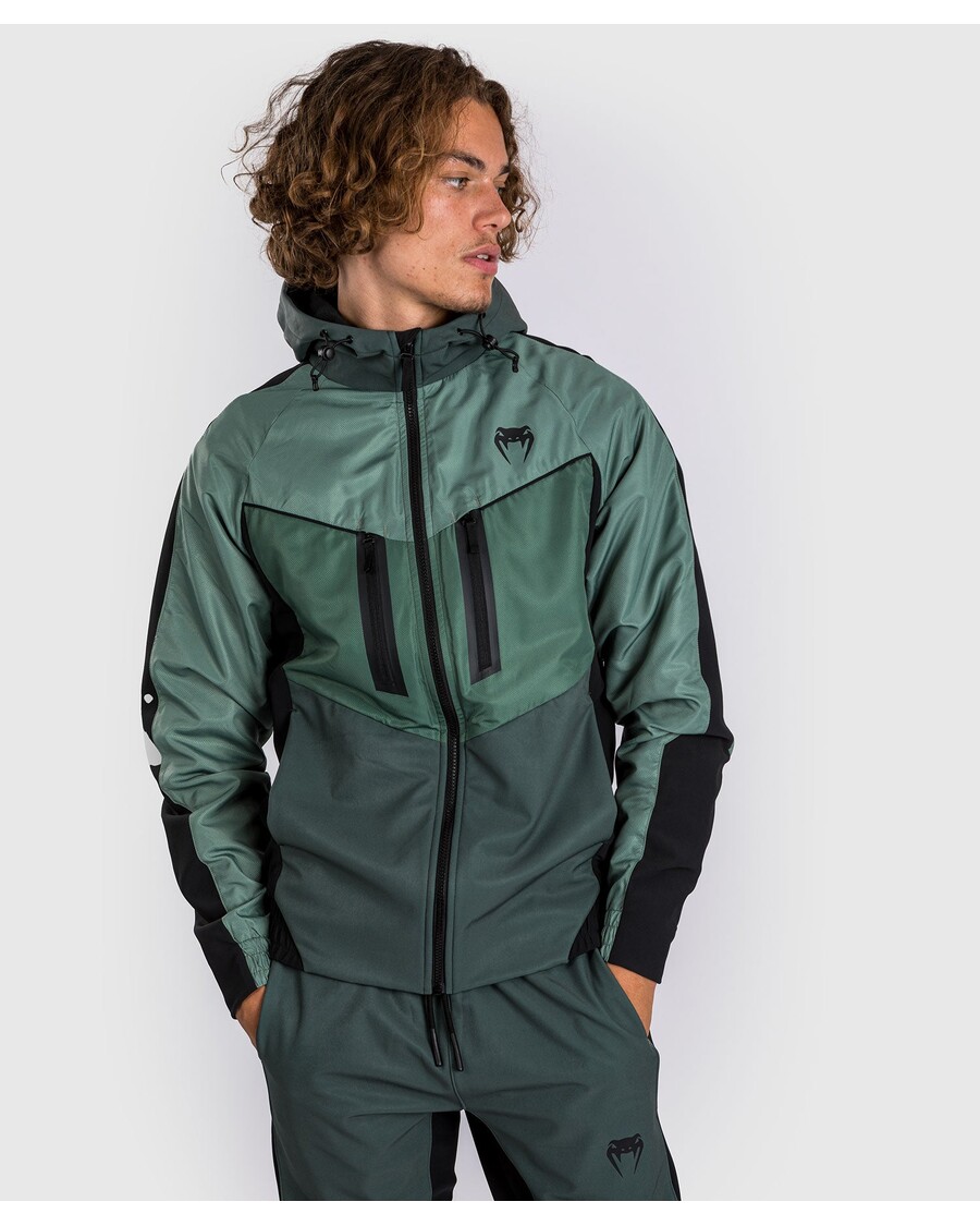 Venum Laser 3.0 Track Jacket - Black/Khaki