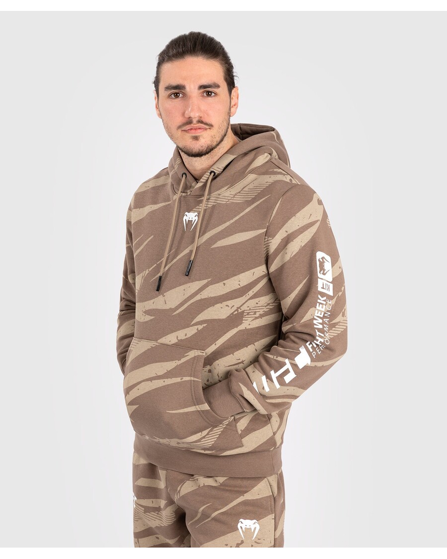 UFC Adrenaline by Venum Fight Week Men’s Pullover Hoodie - Desert Camo