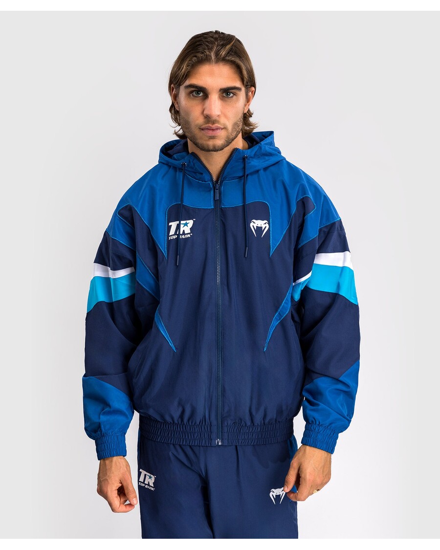 Venum X Top Rank Original Men's Hooded Tracksuit Jacket - Navy Blue