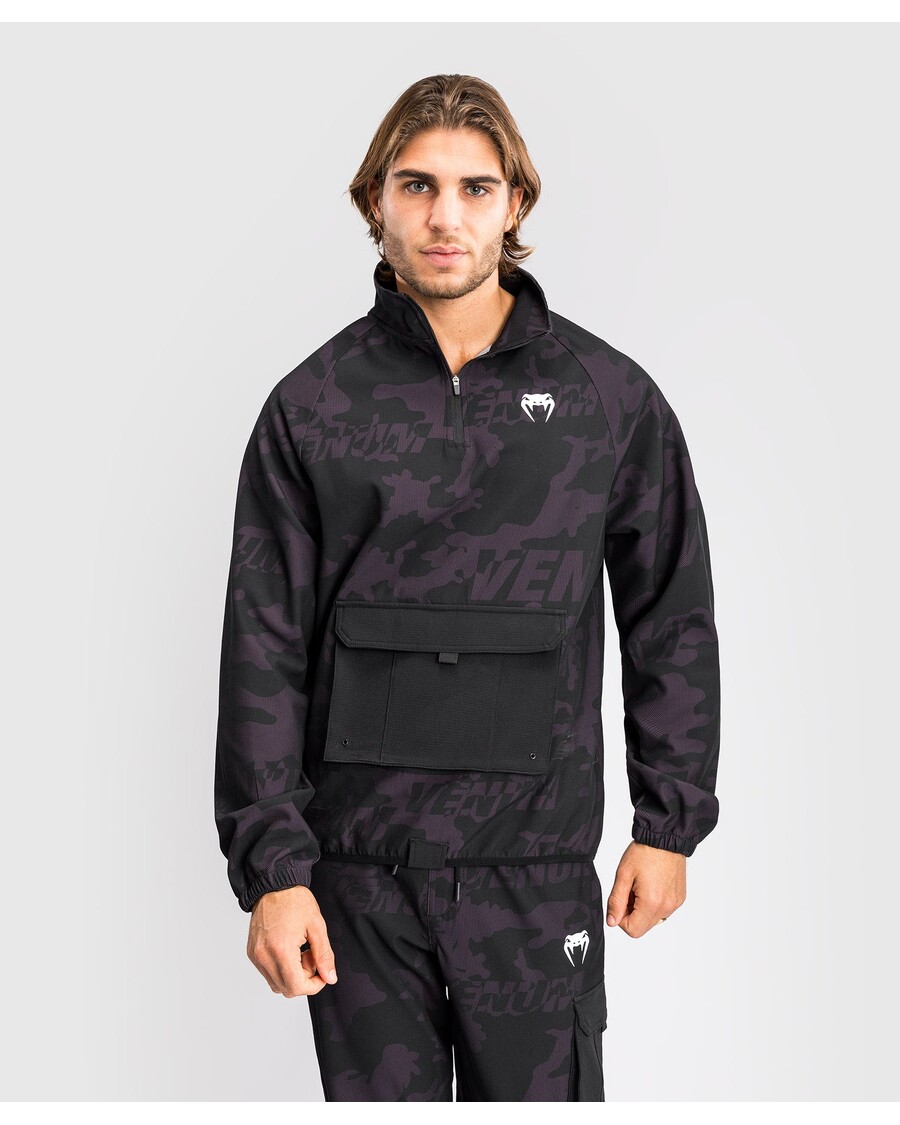 Venum Trooper Men's Half-Zip Jacket - Black/Purple