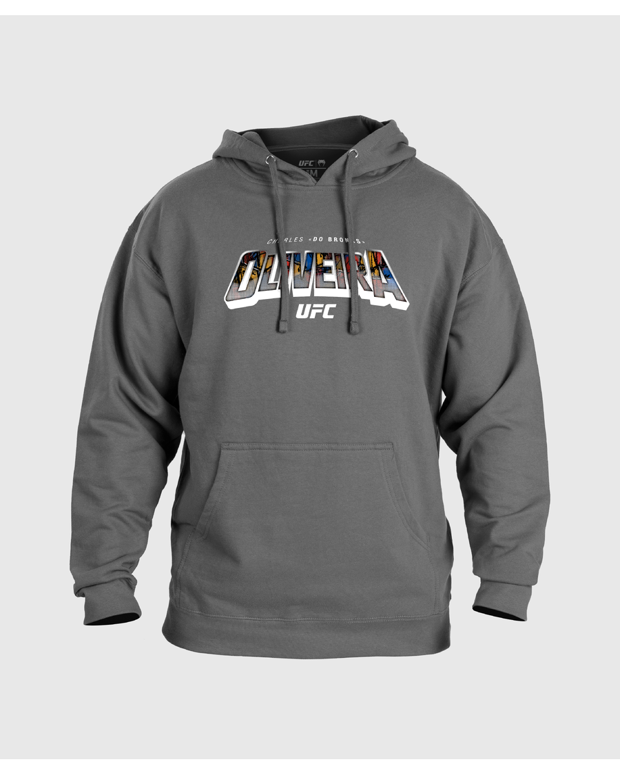 UFC Unrivaled by Venum Charles Oliveira Unisex Hoodie - Heather Grey