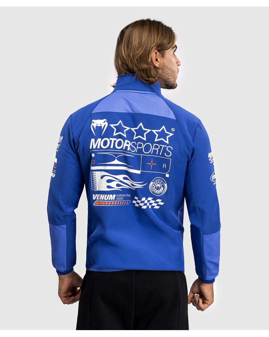 Venum Motorsport Softshell Jacket - Royal Blue