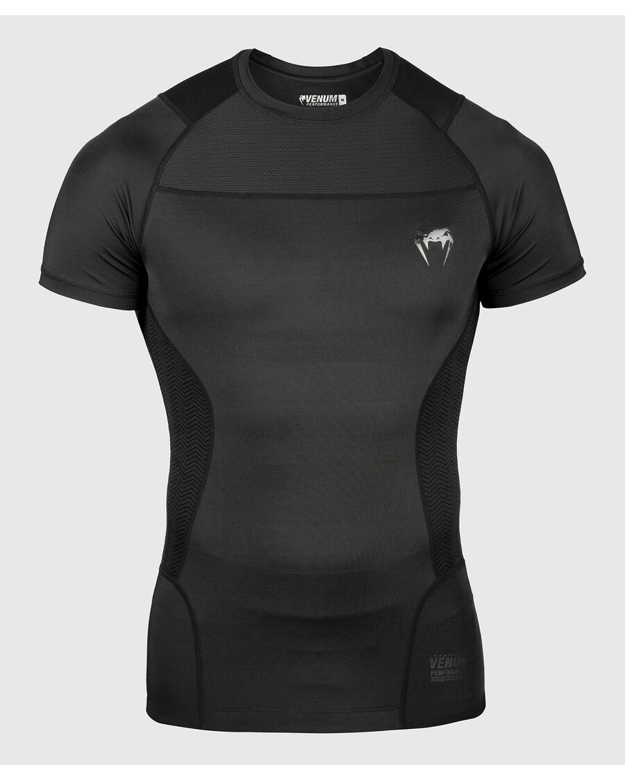 Venum G-Fit Rashguard - Short Sleeves - Black