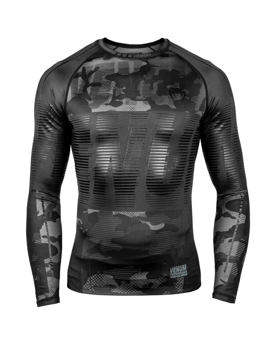 Venum Tactical Rashguard - Long Sleeves - Urban Camo/Black/Black