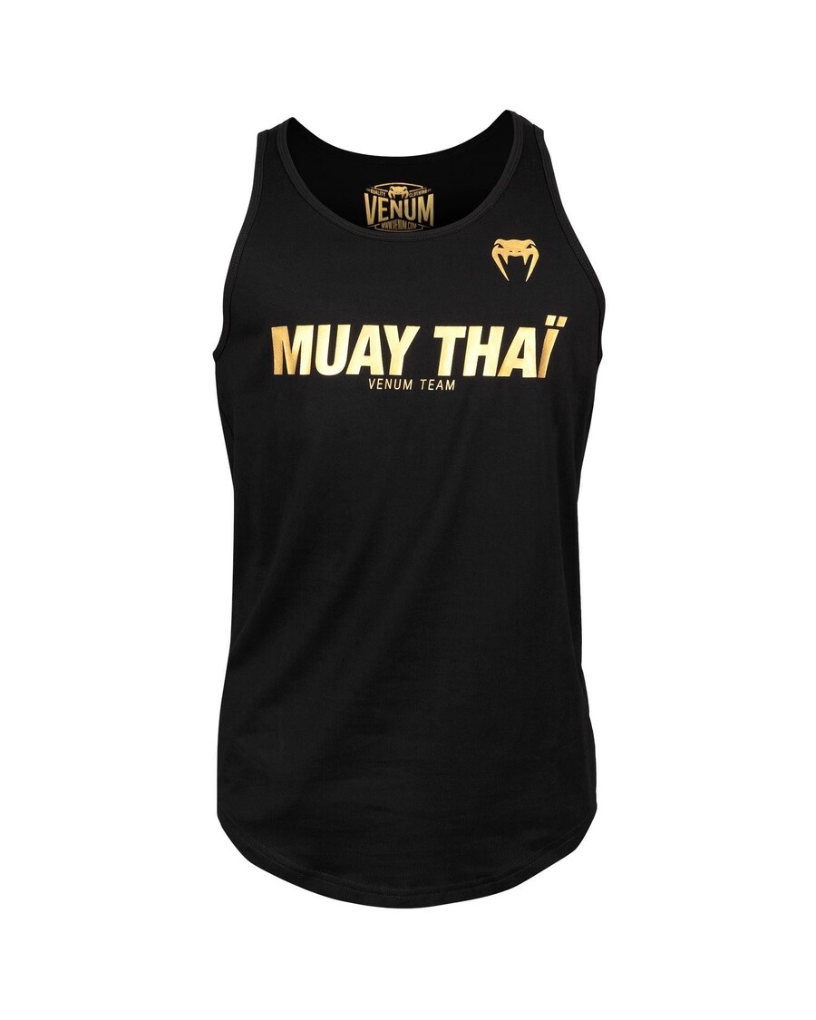 Venum Muay Thai VT Tank Top - Black/Gold