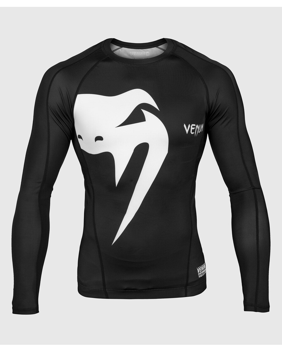 Venum Giant Rashguard - Long Sleeves - Black