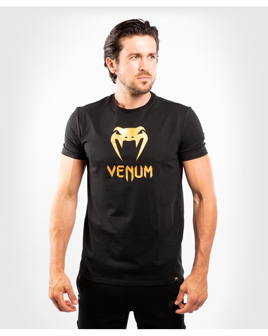 Venum Classic T-shirt - Black/Gold