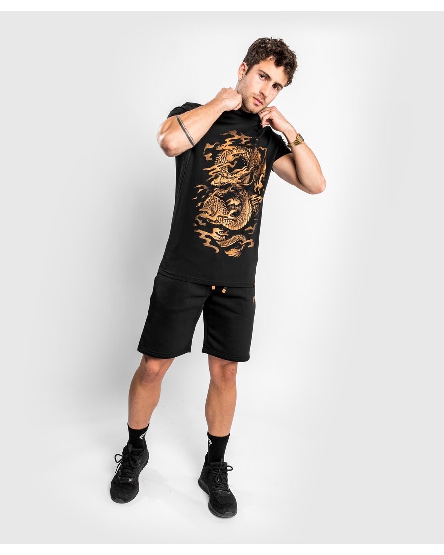 Venum Dragon's Flight T-Shirt - Black/Bronze