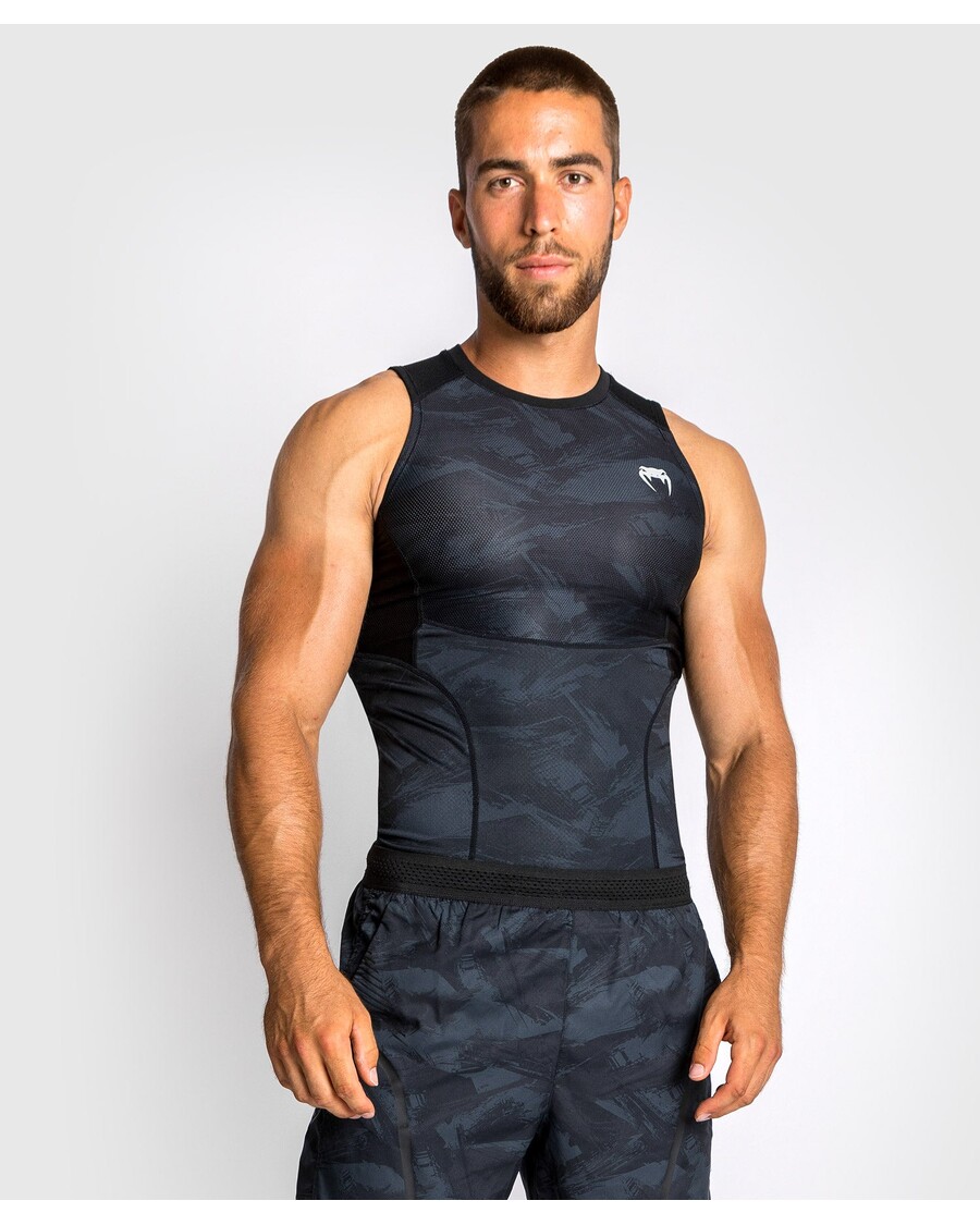 Venum Electron 3.0 Rashguard - Sleeveless - Black