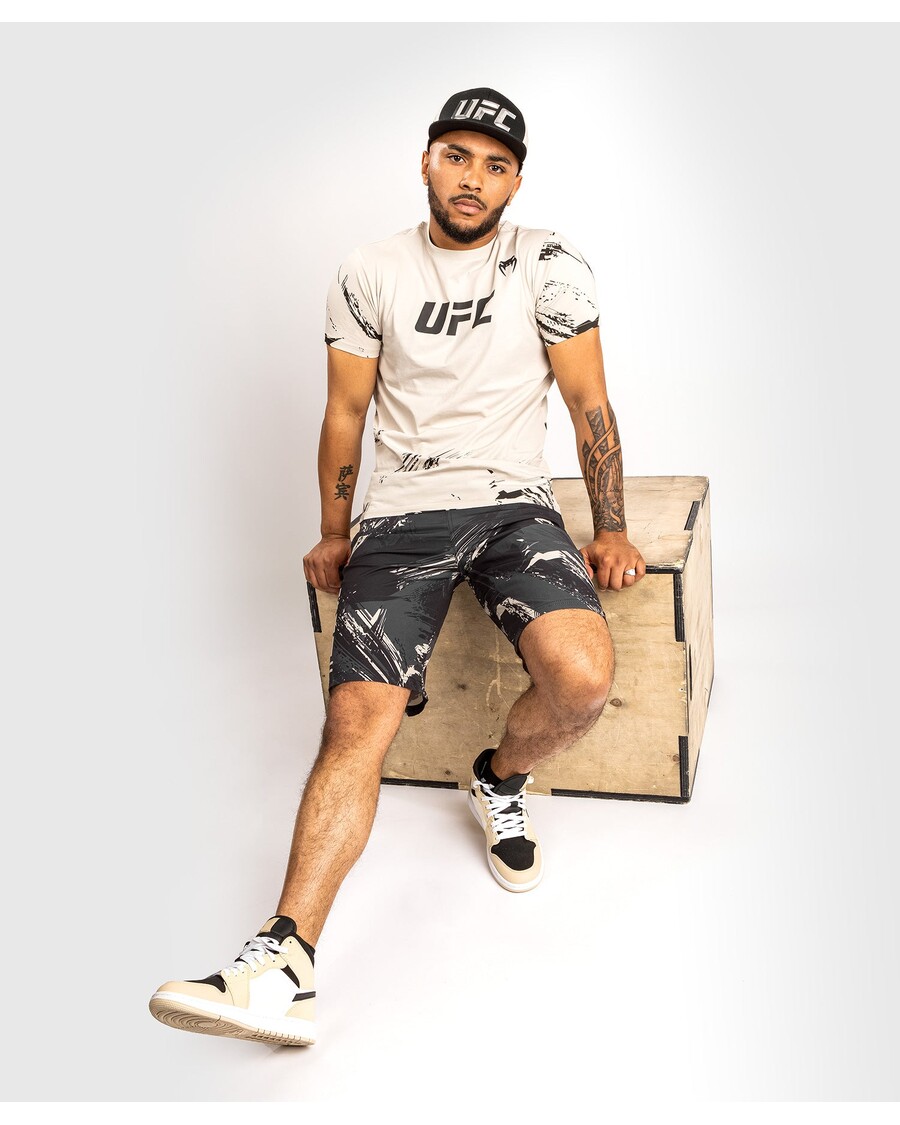 UFC Venum Authentic Fight Week 2.0 Men’s Short Sleeve T-Shirt - Sand