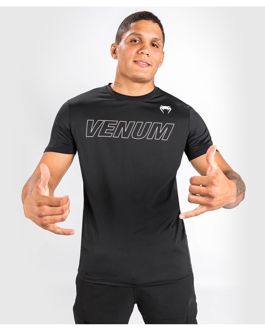 Venum Classic Evo Dry Tech T-Shirt - Black/White