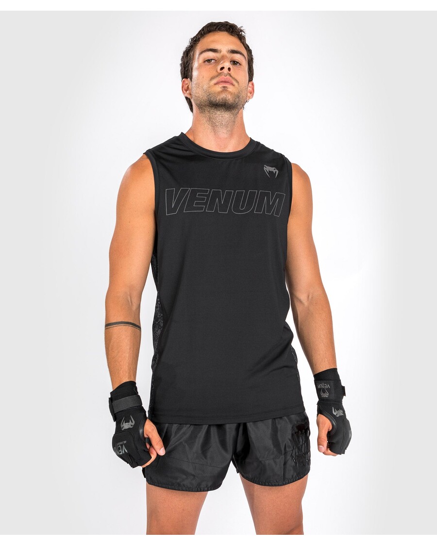 Venum Classic Evo Dry Tech Tank Top - Black/Black Reflective