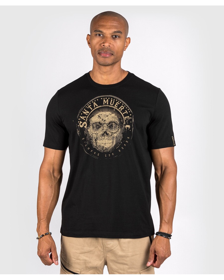 Venum Santa Muerte Dark Side - T-shirt - Black/Brown