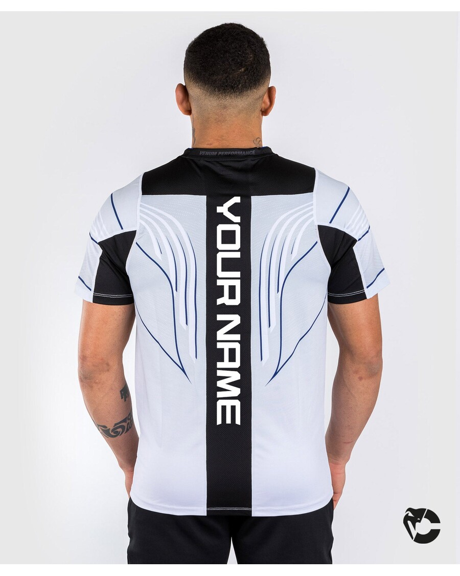 UFC Venum Personalized Authentic Fight Night 2.0 Kit by Venum Men's Walkout Jersey - Midnight Edition - Ice