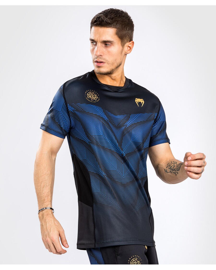 Venum Phantom Loma Dry Tech T-shirt - Black/Blue