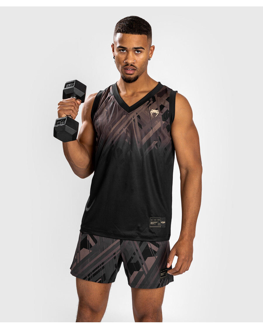 Venum Tecmo 2.0 Dry Tech Tank Top - Black/Brown