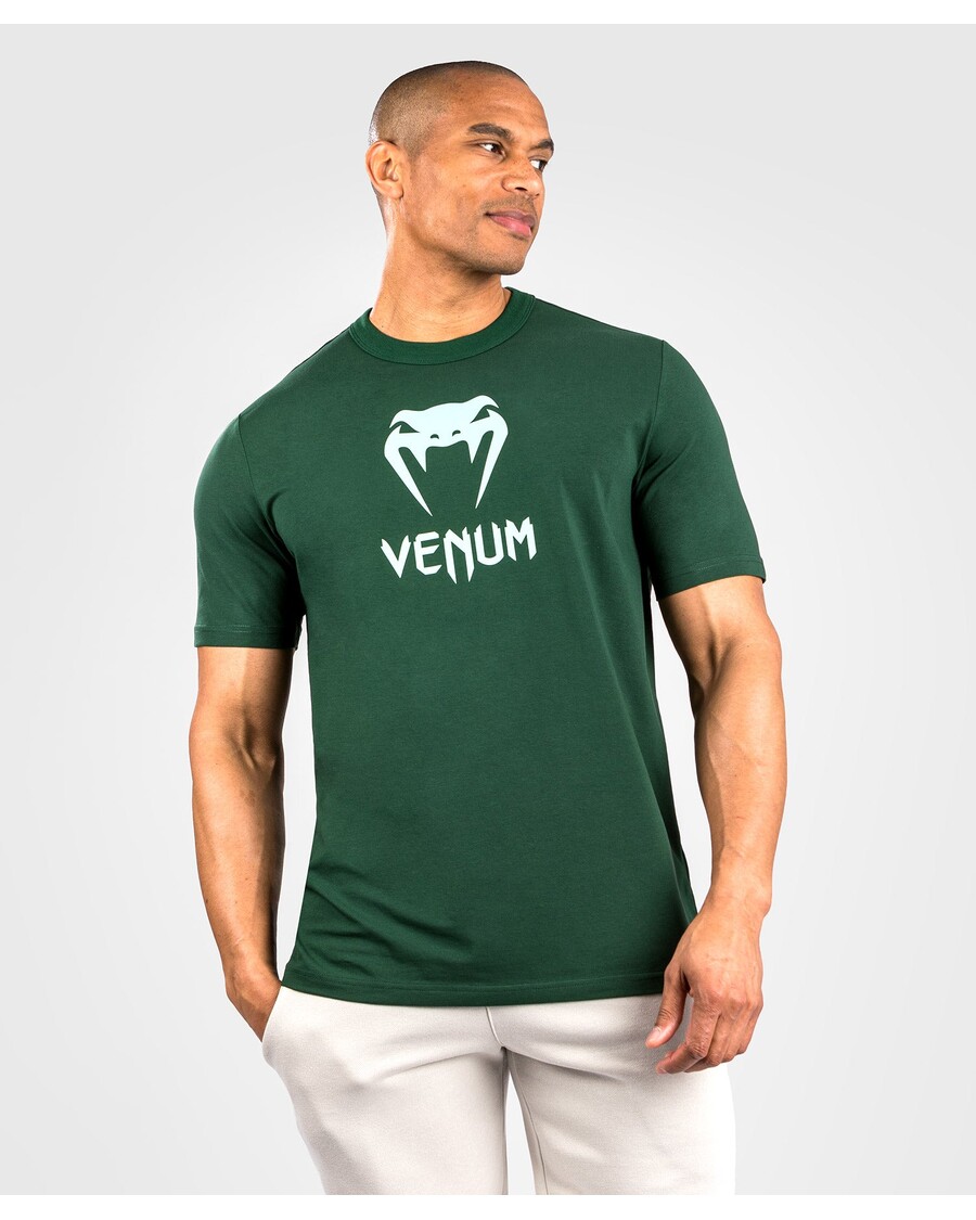 Venum Classic T-Shirt - Dark Green/Turquoise