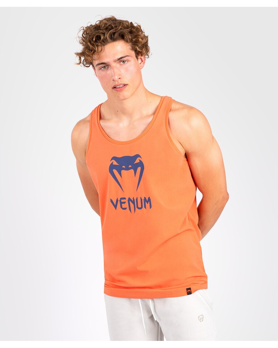 Venum Classic Tank Top - Orange/Navy Blue