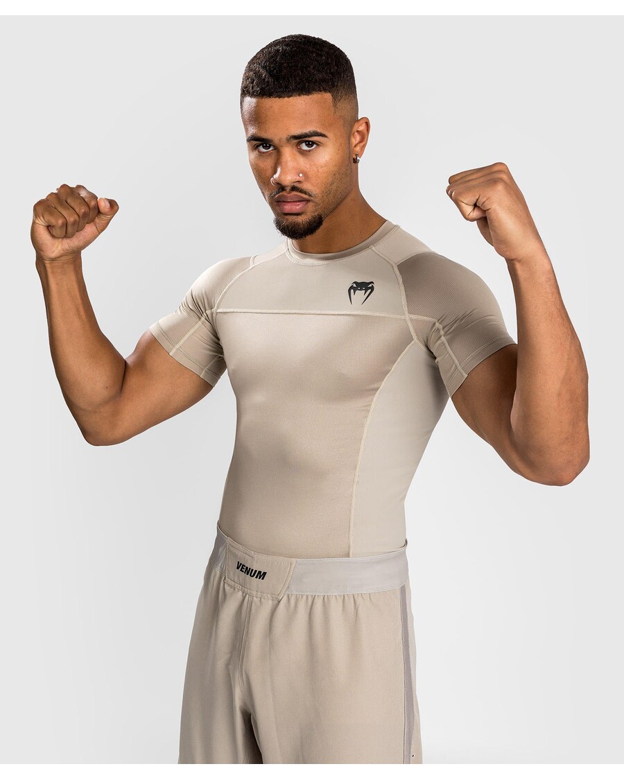 Venum G-Fit Air Rashguards Shortsleeve - Sand