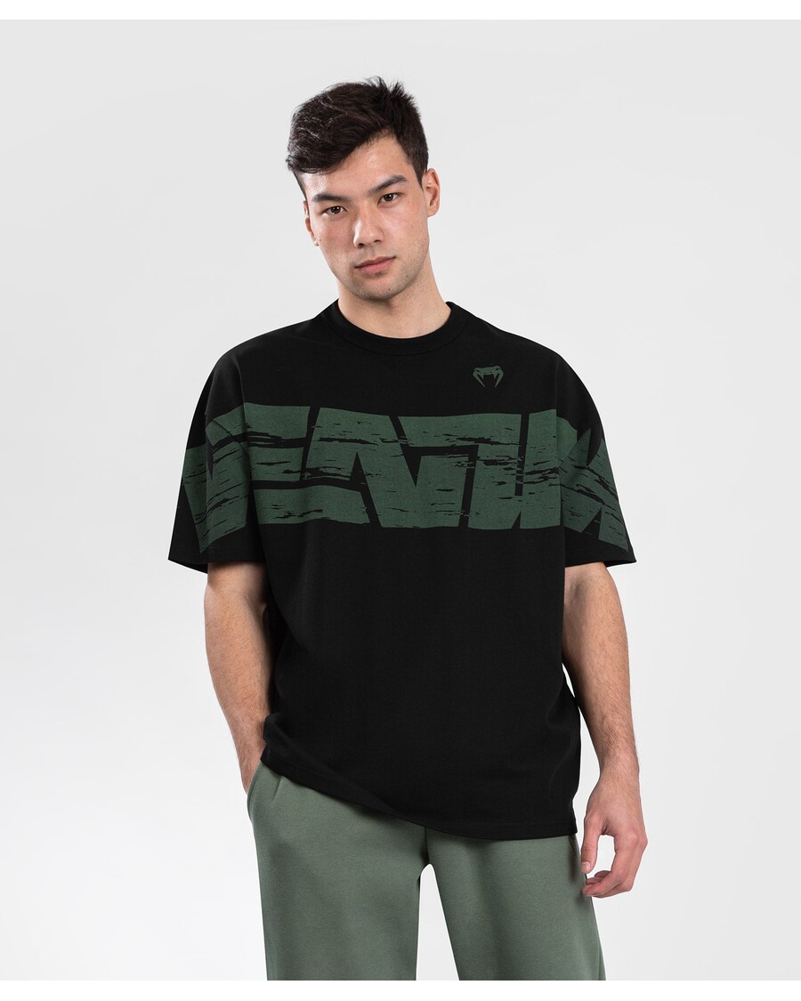 Venum Connect XL T-shirt - Black/Green