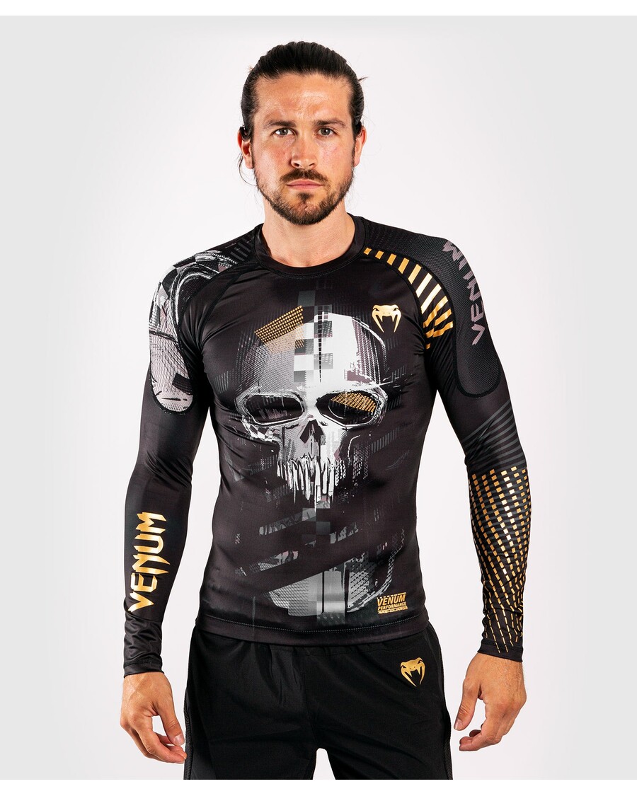 Venum Skull Rashguard - Long sleeves - Black