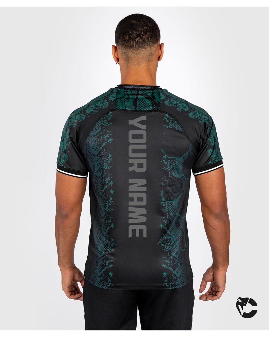 UFC Adrenaline by Venum Personalized Authentic Fight Night Men’s Jersey - Emerald Edition - Green/Black