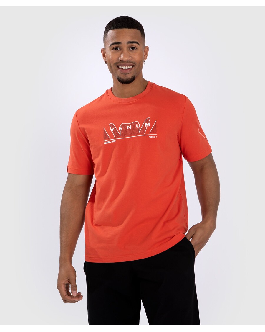 Venum T-shirt Met Slangenprint - Fluo Oranje