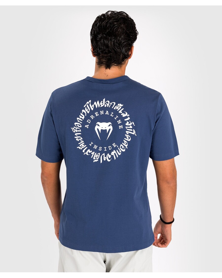 Venum Strikeland  T-Shirt - Navy Blue