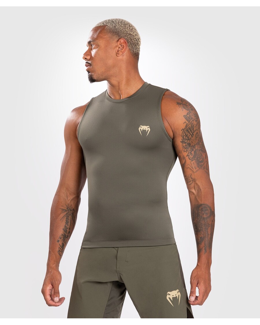 Venum Contender Men’s Sleeveless Rashguard - Khaki