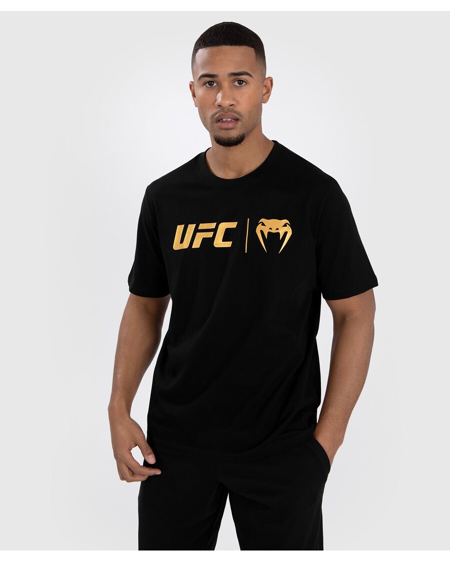 UFC Venum Classic  T-Shirt - Black/Gold