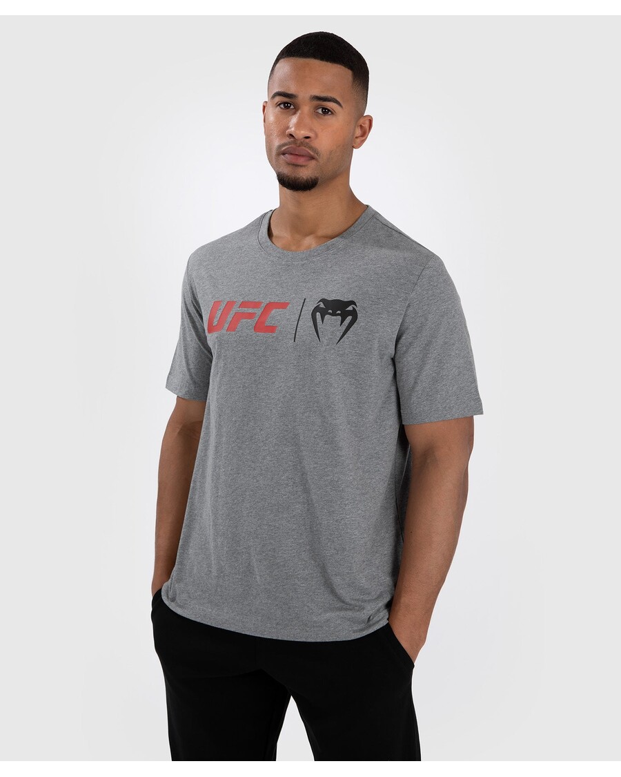 UFC Venum Classic T-Shirt - Grey/Red