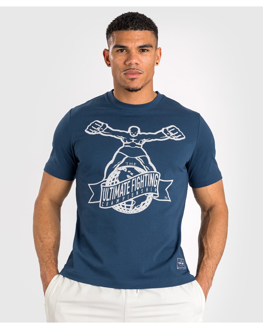 UFC by Venum Ulti-Man T-Shirt - Navy Blue/ White