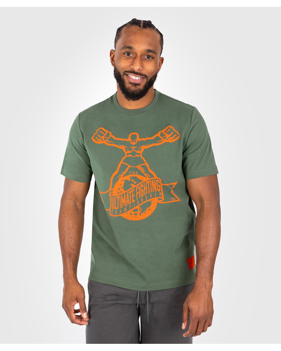 UFC by Venum Ulti-Man T-Shirt - Khaki/Orange