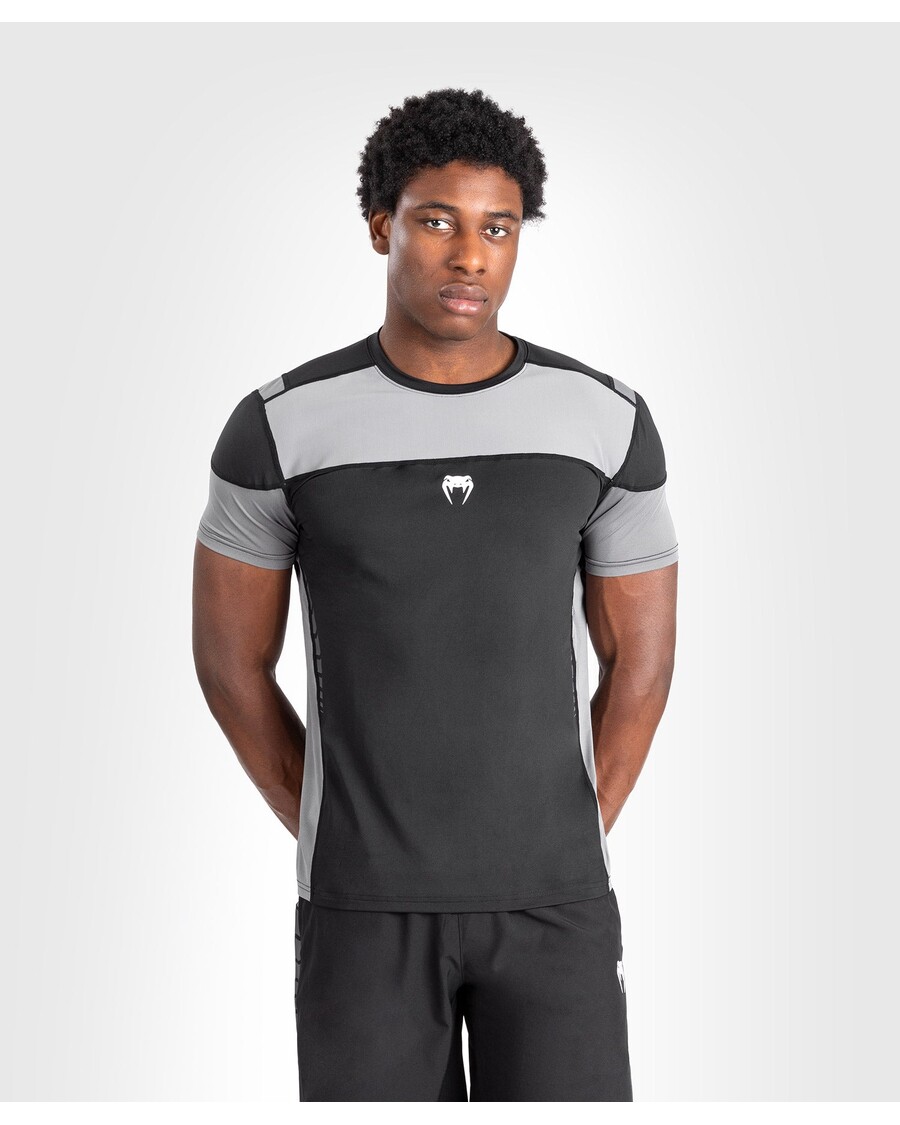 Venum Tempest Men's Dry-Tech T-Shirt - Black/Grey