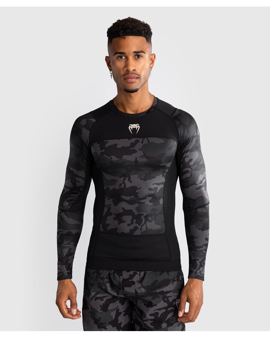 Venum G-Fit Air Men's Long Sleeve Rashguard - Digital Urban Camo