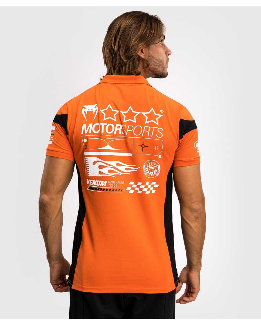 Venum Motorsport Cotton Polo - Tangerine