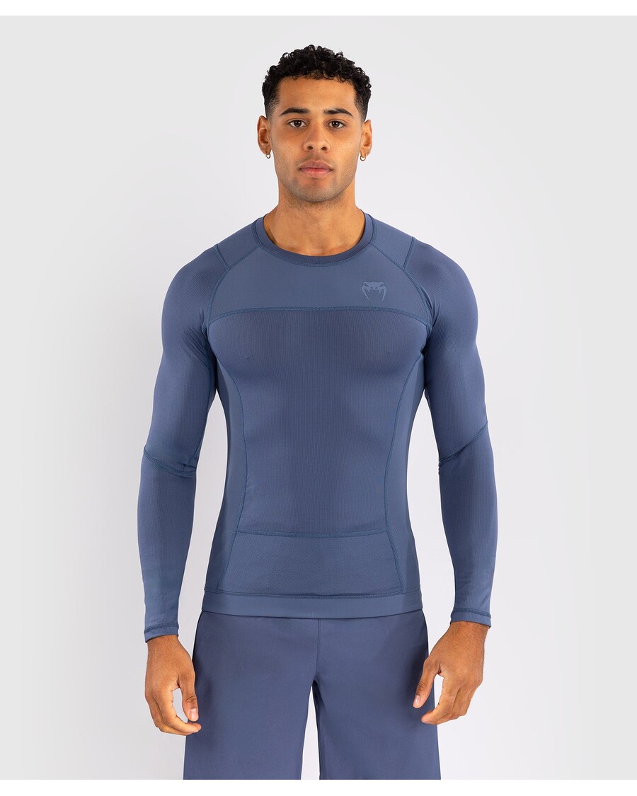 Venum G-Fit Air Men's Long Sleeve Rashguard - Foggy Blue