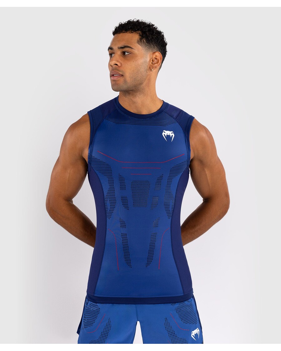 Venum Technical 3.0 Sleeveless Rashguard - Night Blue