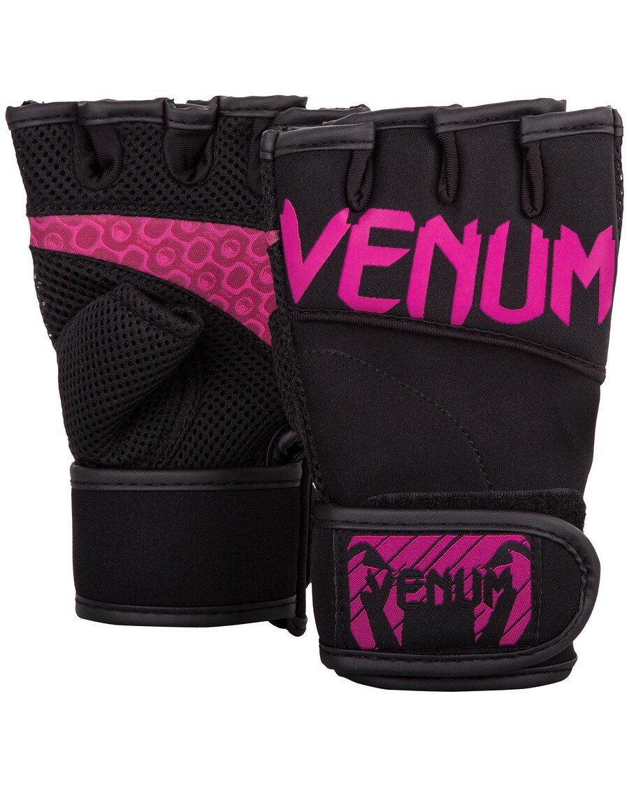 Venum Aero Body Fitness Gloves - Black/Neo Pink