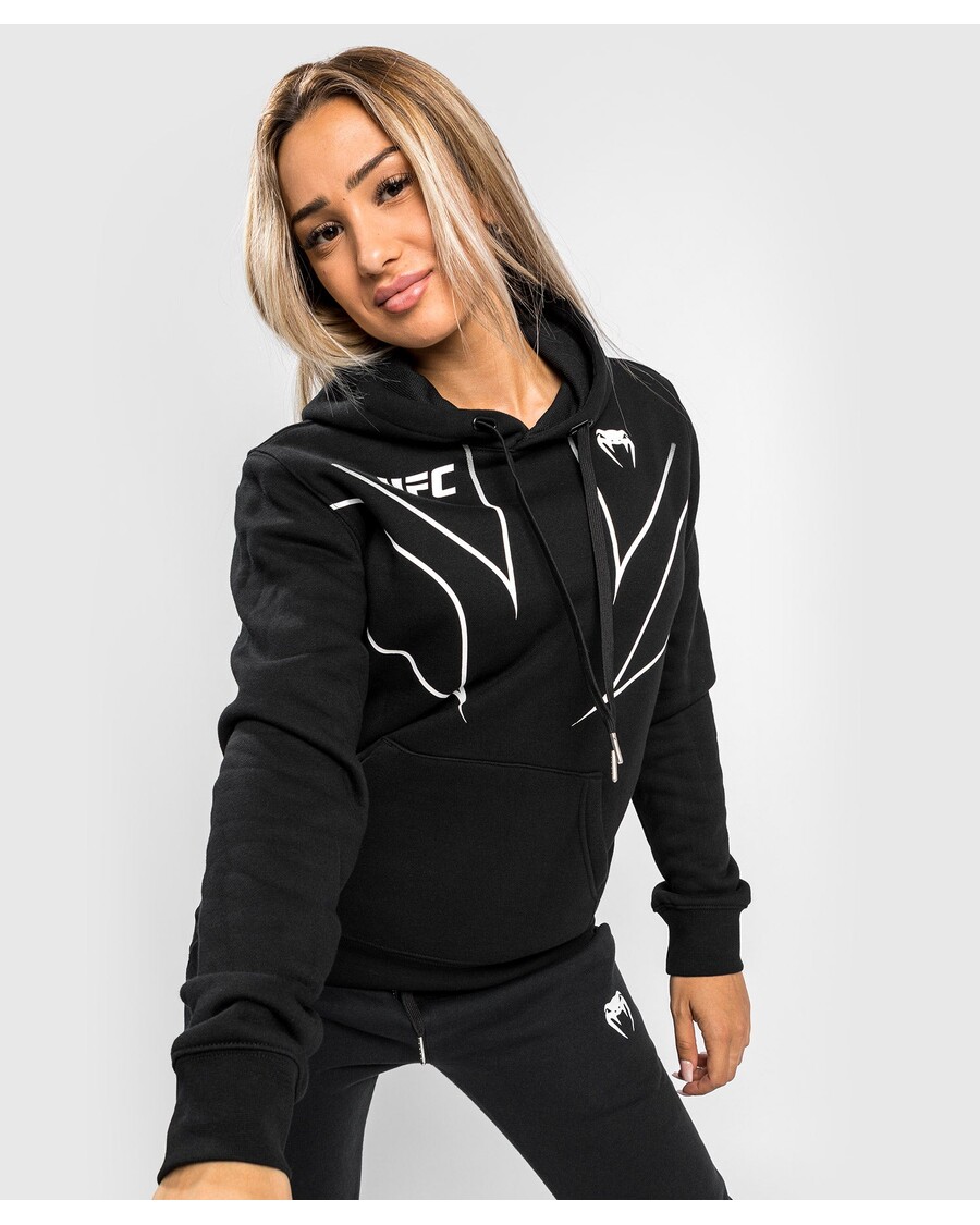 UFC Venum Fight Night 2.0 Replica Women's Hoodie - Black