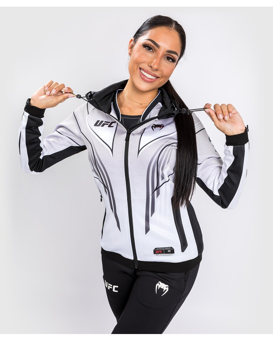 UFC Venum Authentic Fight Night 2.0 Kit by Venum Women's Walkout Hoodie - White