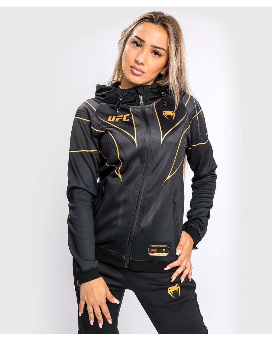 UFC Venum Authentic Fight Night 2.0 Women's Walkout Hoodie - Champion