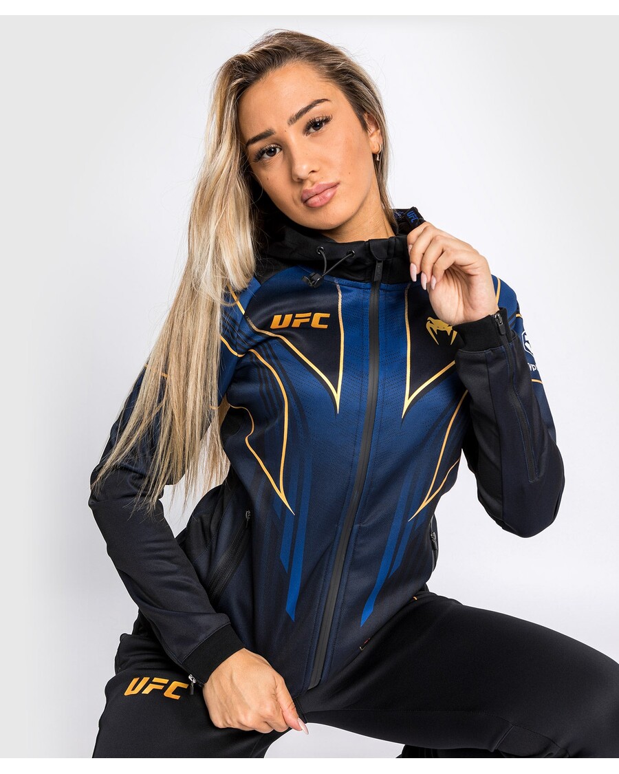 Ufc Authentic Fight Night 2.0 Kit By Venum Women's Walkout Hoodie - Midnight Edition - Champion