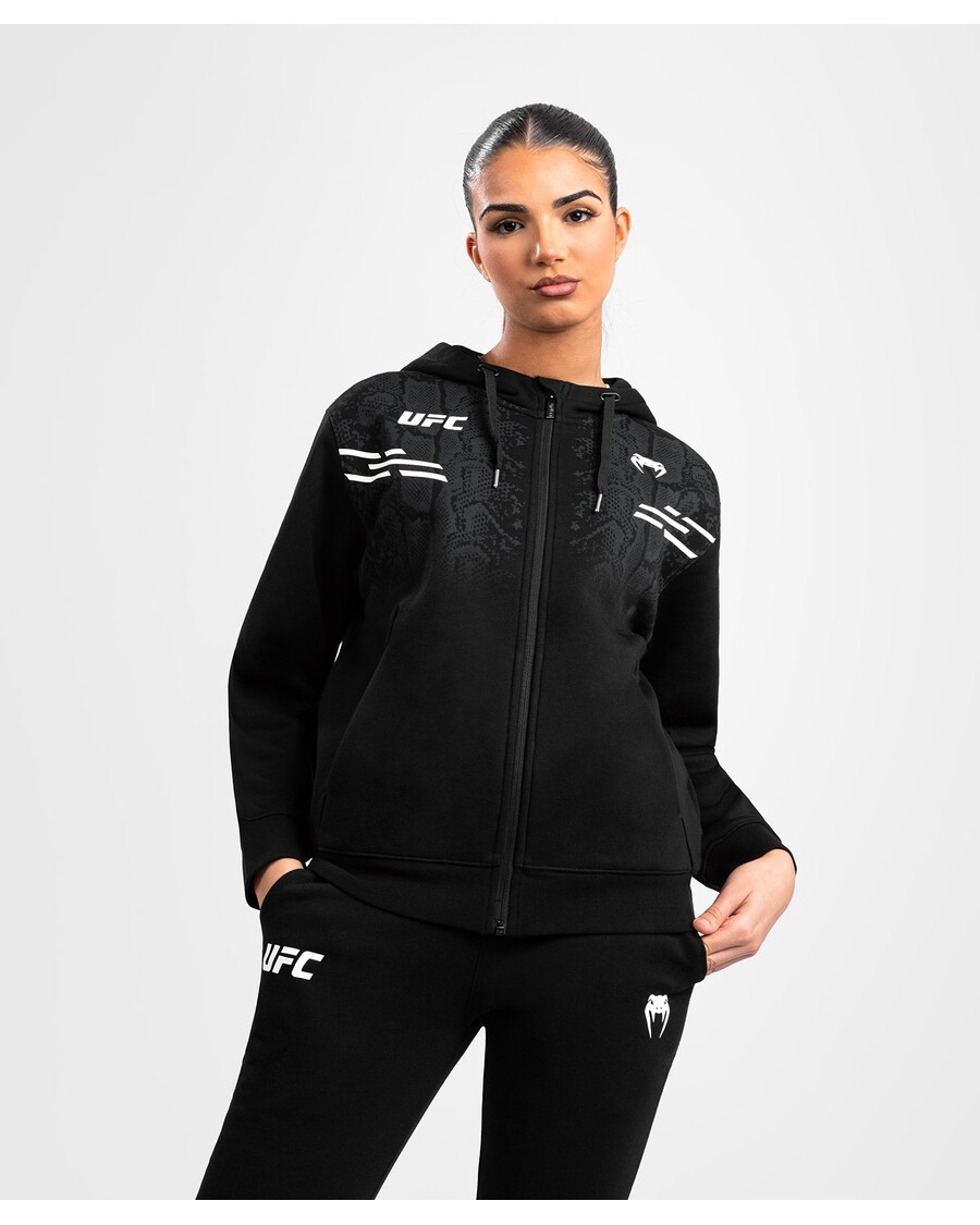 UFC Adrenaline by Venum Replica  Women’s Zip Hoodie - Black