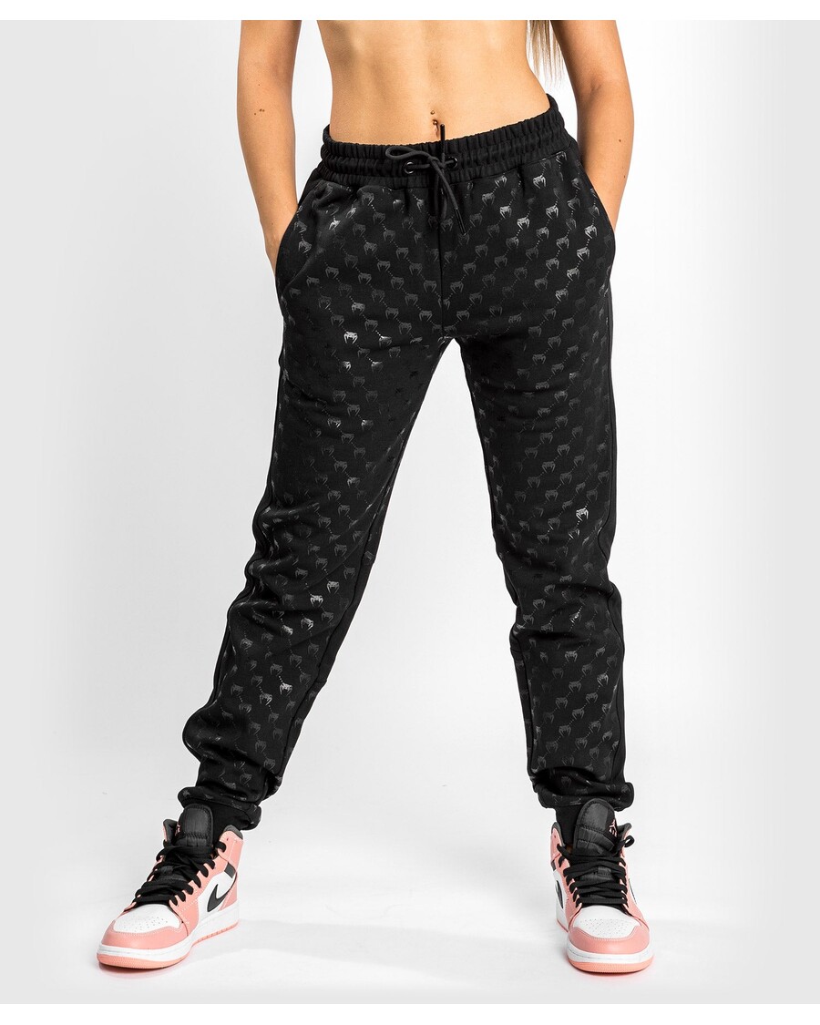 Venum Monogram Joggers - For Women - Black/Pink Gold